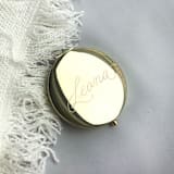 "Compact Mirror Engraved" - Keepsakes in multicolorassorted-colors by Charlotte Noordzij