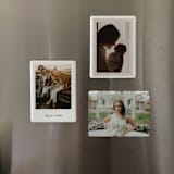 "Custom Ceramic Photo Magnet: Scalloped" - Keepsakes in white by Holly Whitcomb