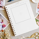 "The Little Book of Us // Family Memory Journal" - Keepsakes in blue by Jen Simpson