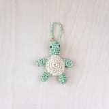 "Turtle Bag Charm" - Key Chain in green by LIKHA