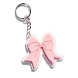 "Bow Keychain" - Key Chain in multicolorassorted-colors by Haven Print Co.