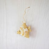 "Fish Bag Charm" - Key Chain in yellow by LIKHA