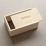 "The Editor - Keepsake Shoebox" - Keepsake Boxes in white by Artificer Wood Works