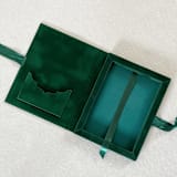 "Emerald Velvet Box for Wedding Invitations 5x7", Green Keepsake Box" - Keepsake Boxes in green by Self Stationery