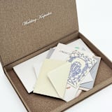 "Wedding Guest Love Letters Keepsake Book Box" - Keepsake Boxes in brown by The Ceremony Club