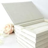 "Luxurious Velvet Invitation Keepsake Box" - Keepsake Boxes in multicolorassorted-colors by Self Stationery