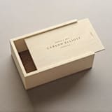 "The Director - Keepsake Shoebox" - Keepsake Boxes in blue by Artificer Wood Works