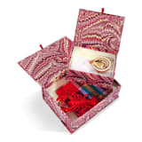 "Hand-Marbled Keepsake Box Set in Florentine Pink - Set of 2" - Keepsake Boxes in pink by Inner Child