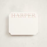 "Love-ly" - Children’s Stationery in Blush by Lauren Chism - Front