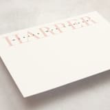 "Love-ly" - Children’s Stationery in Blush by Lauren Chism - Detail