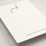 "Just Me" - Children’s Stationery in Midnight by Lehan Veenker - Detail