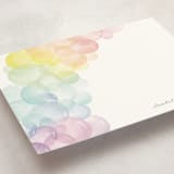 "Balloon Arch" - Children’s Stationery in Rainbow by Robert and Stella - Detail