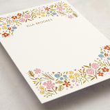 "Garden Cheers" - Children’s Stationery in Rose by Vivian Yiwing - Detail