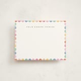"Rainbow dots" - Children’s Stationery in Rainbow by Creo Study - Front