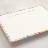 "Rainbow dots" - Children’s Stationery in Rainbow by Creo Study - Detail