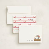 "A Basket of Kittens" - Children’s Stationery in Mist by mo kelley - Assembled