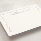 "tiny flora" - Children’s Stationery in Purple Thistle by Kate Ross - Detail
