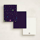 "Disney and Pixar birthday Buzz" - Children’s Stationery in Night Sky by Katie Zimpel - Back of Card Options