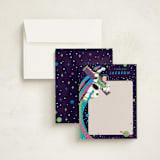 "Disney and Pixar birthday Buzz" - Children’s Stationery in Night Sky by Katie Zimpel - Assembled