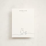 "A Simple Stroll from Disney's Winnie The Pooh" - Children’s Stationery in Royal by Britt Mills - Front
