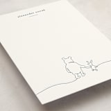 "A Simple Stroll from Disney's Winnie The Pooh" - Children’s Stationery in Royal by Britt Mills - Detail