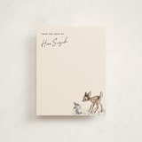 "Disney's Bambi" - Children’s Stationery in Sandstone by Teju Reval - Front