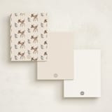 "Disney's Bambi" - Children’s Stationery in Sandstone by Teju Reval - Back of Card Options