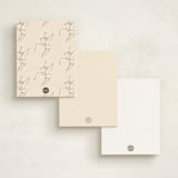 "Disney's Tinkerbell Magic" - Children’s Stationery in Almond by Teju Reval - Back of Card Options