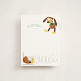 "Disney and Pixar's Toy Story Slinky Dog Saves the Day" - Children’s Stationery in Cinnamon by Jackie Crawford - Front