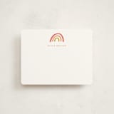 "Rainbow dream" - Children’s Stationery in Sorbet by Stacey Meacham - Front