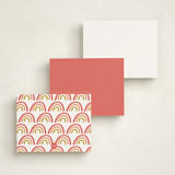 "Rainbow dream" - Children’s Stationery in Sorbet by Stacey Meacham - Back of Card Options