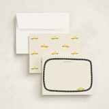 "City Streets" - Children’s Stationery in Cream by On Friday We - Assembled