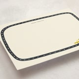 "City Streets" - Children’s Stationery in Cream by On Friday We - Detail