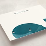 "Mr Whale" - Children’s Stationery in Snow by Adelyn T. - Detail