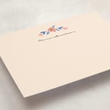 "Cherry Blossoms" - Children’s Stationery in Cornflower by Morgan Kendall - Detail