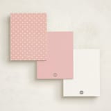 "Lovely garden" - Children’s Stationery in Salmon by Sabrin Deirani - Back of Card Options