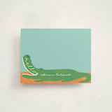 "Croconote" - Children’s Stationery in Terra by Gwen Bedat - Front