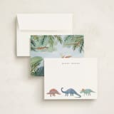 "Dinosaur Parade" - Children’s Stationery in Lagoon by Joanna Griffin - Assembled