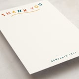 "Thankful Kid" - Children’s Stationery in Sherbet by Kristel - Detail