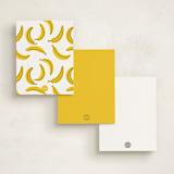 "Hello Banana" - Children’s Stationery in Banana by mo kelley - Back of Card Options
