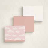 "Francesce" - Children’s Stationery in Blush by chocomocacino - Back of Card Options