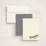 "Zeus" - Children’s Stationery in Navy by Rebecca Bowen - Assembled