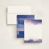 "Starry Night" - Children’s Stationery in Midnight by Shannon Chen of Four Wet Feet Studio - Assembled