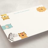 "walk on the wild side" - Children’s Stationery in Sunny by peetie design - Detail