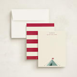 "Little Adventurer" - Children’s Stationery in Blue Slate by Leah Bisch - Assembled