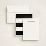 "A Little Heart" - Children’s Stationery in Midnight by Lehan Veenker - Assembled