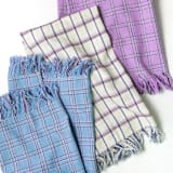 "Chiapas Light Blue Handwoven Cotton Kitchen Towel" - Tea Towels in blue by Archive New York
