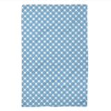 "Waffle Weave Kitchen Towel - Gingham Blue" - Tea Towels in blue by Clairebella