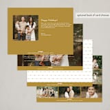 "Merriest&Bright" - Kwanzaa Cards in Golden by Ana de Sousa - Back of Card Options