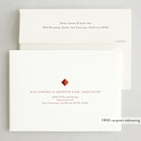 "Kente Cloth" - Kwanzaa Cards in Scarlet by Anelle Mostert - FREE Recipient Addressing
